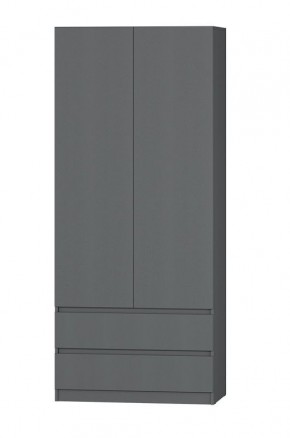 МС "Хилтон" Шкаф №3 900 (Графит) в Златоусте - zlatoust.mebel24.online | фото 2