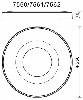 Накладной светильник Mantra Coin 7690 в Златоусте - zlatoust.mebel24.online | фото 3