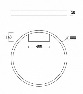 Накладной светильник Maytoni Rim MOD058CL-L65B4K в Златоусте - zlatoust.mebel24.online | фото 3