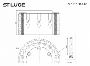 Накладной светильник ST-Luce Delight SL1516.302.06 в Златоусте - zlatoust.mebel24.online | фото 3