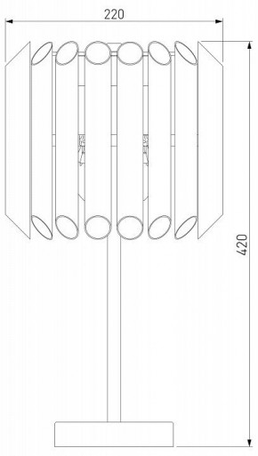 Настольная лампа декоративная Bogate-s Castellie 01124/3 (01106/3) в Златоусте - zlatoust.mebel24.online | фото 3