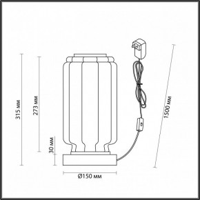 Настольная лампа декоративная Odeon Light Jam 5408/10TL в Златоусте - zlatoust.mebel24.online | фото 4