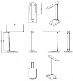 Настольная лампа офисная Arte Lamp London A5124LT-1BK в Златоусте - zlatoust.mebel24.online | фото 2