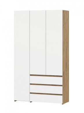 НЕКСТ 1 Спальный гарнитур (модульный) Дуб Золотой/Белый в Златоусте - zlatoust.mebel24.online | фото 14