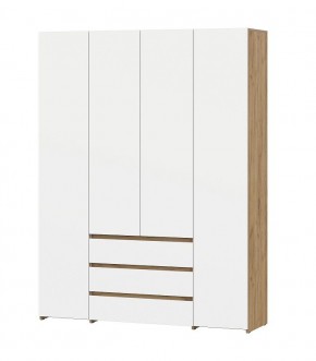 НЕКСТ 1 Спальный гарнитур (модульный) Дуб Золотой/Белый в Златоусте - zlatoust.mebel24.online | фото 16