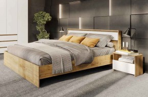 НЕКСТ 1 Спальный гарнитур (модульный) Дуб Золотой/Белый в Златоусте - zlatoust.mebel24.online | фото 2