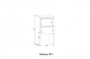 НИКОЛЬ 25 Шкаф 5-ти створчатый в Златоусте - zlatoust.mebel24.online | фото 7