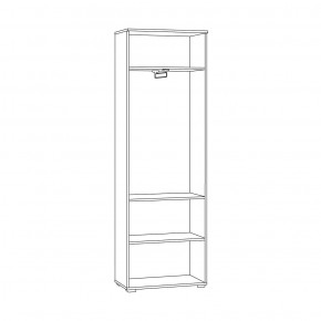 ОКТАВА Шкаф для одежды 13.338 в Златоусте - zlatoust.mebel24.online | фото