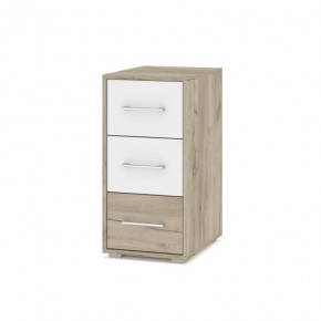 ОЛИВИЯ О62 Комод-тумба (дуб серый/белый) в Златоусте - zlatoust.mebel24.online | фото