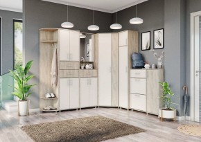 ГРАФ Пенал 1-ств. с антресолью ПРАВЫЙ (перламутр) в Златоусте - zlatoust.mebel24.online | фото 2