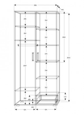 Подростковая Юпитер (модульная) в Златоусте - zlatoust.mebel24.online | фото 25