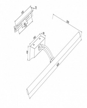 Подсветка для картины Maytoni Fino MIR003WL-L12CH в Златоусте - zlatoust.mebel24.online | фото 4