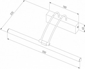 Подсветка для зеркала Elektrostandard Simple a063698 в Златоусте - zlatoust.mebel24.online | фото 3