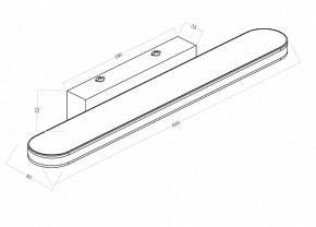 Подсветка для зеркала Maytoni Epic MIR009WL-L12CH4K в Златоусте - zlatoust.mebel24.online | фото 3