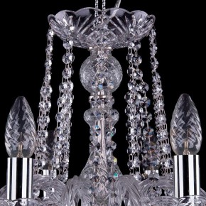 Подвесная люстра Bohemia Ivele Crystal 1402 1402/10/240/Ni/Leafs в Златоусте - zlatoust.mebel24.online | фото 4