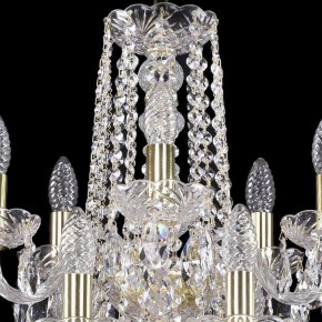 Подвесная люстра Bohemia Ivele Crystal 1402 1402/10+5/195/2d/G в Златоусте - zlatoust.mebel24.online | фото 4