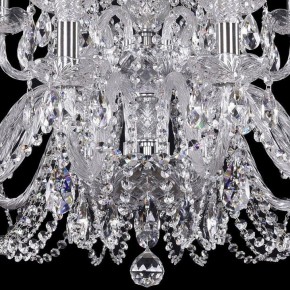 Подвесная люстра Bohemia Ivele Crystal 1402 1402/12+6/300/2d/Ni в Златоусте - zlatoust.mebel24.online | фото 3
