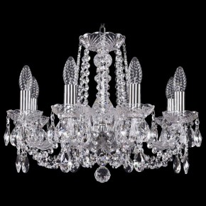 Подвесная люстра Bohemia Ivele Crystal 1402 1402/8/160/Ni в Златоусте - zlatoust.mebel24.online | фото