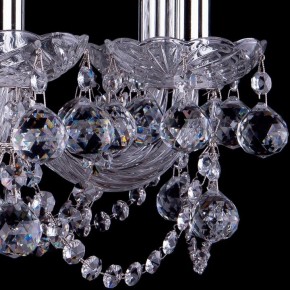 Подвесная люстра Bohemia Ivele Crystal 1402 1402/8/195/Ni/Balls в Златоусте - zlatoust.mebel24.online | фото 3