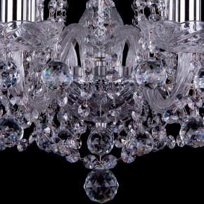 Подвесная люстра Bohemia Ivele Crystal 1402 1402/8/195/Ni/Balls в Златоусте - zlatoust.mebel24.online | фото 4