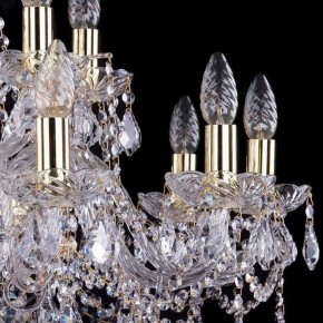 Подвесная люстра Bohemia Ivele Crystal 1411 1411/10+5/240/G/Leafs в Златоусте - zlatoust.mebel24.online | фото 2