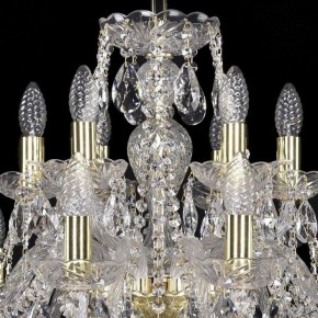 Подвесная люстра Bohemia Ivele Crystal 1411 1411/12+6/240/G в Златоусте - zlatoust.mebel24.online | фото 4