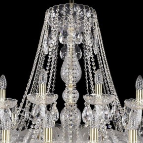 Подвесная люстра Bohemia Ivele Crystal 1411 1411/24+12/460/G в Златоусте - zlatoust.mebel24.online | фото 4