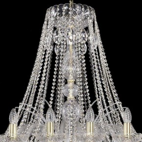 Подвесная люстра Bohemia Ivele Crystal 1411 1411/24/460/G в Златоусте - zlatoust.mebel24.online | фото 4