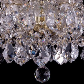 Подвесная люстра Bohemia Ivele Crystal 1413 1413/10/165/G/Leafs в Златоусте - zlatoust.mebel24.online | фото 3
