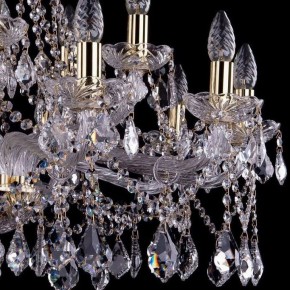 Подвесная люстра Bohemia Ivele Crystal 1413 1413/10+5/300/G/Leafs в Златоусте - zlatoust.mebel24.online | фото 2