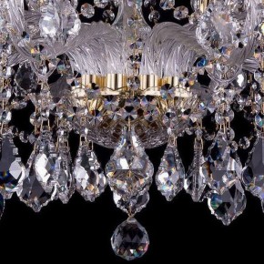 Подвесная люстра Bohemia Ivele Crystal 1413 1413/10+5/300/G/Leafs в Златоусте - zlatoust.mebel24.online | фото 3