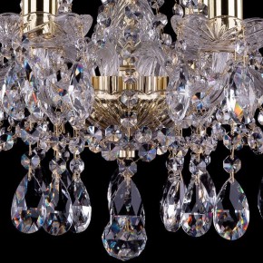 Подвесная люстра Bohemia Ivele Crystal 1413 1413/8/165/G в Златоусте - zlatoust.mebel24.online | фото 3
