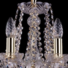 Подвесная люстра Bohemia Ivele Crystal 1413 1413/8/165/G в Златоусте - zlatoust.mebel24.online | фото 4