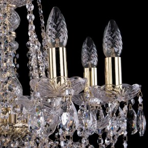 Подвесная люстра Bohemia Ivele Crystal 1413 1413/8/165/G/Tube в Златоусте - zlatoust.mebel24.online | фото 2