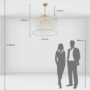 Подвесная люстра De City Бриз 38 111016006 в Златоусте - zlatoust.mebel24.online | фото 8