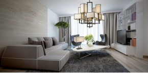 Подвесная люстра Divinare Porta 5933/01 LM-8 в Златоусте - zlatoust.mebel24.online | фото 4