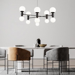 Подвесная люстра Eurosvet Bubble 30182 черный в Златоусте - zlatoust.mebel24.online | фото 3