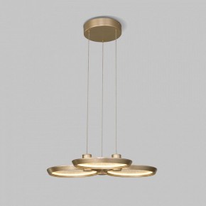 Подвесная люстра Eurosvet Crespella 90034/3 золото в Златоусте - zlatoust.mebel24.online | фото 3