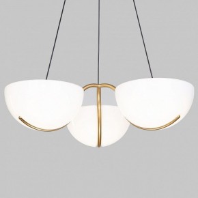 Подвесная люстра Eurosvet Emisfero 50083/3 LED золото в Златоусте - zlatoust.mebel24.online | фото