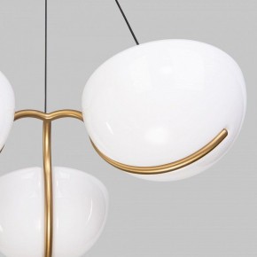 Подвесная люстра Eurosvet Emisfero 50083/3 LED золото в Златоусте - zlatoust.mebel24.online | фото 7