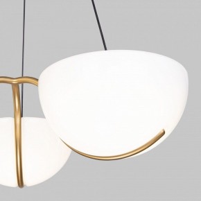 Подвесная люстра Eurosvet Emisfero 50083/3 LED золото в Златоусте - zlatoust.mebel24.online | фото 8