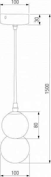 Подвесная люстра Eurosvet Polar 50250/1 LED черный в Златоусте - zlatoust.mebel24.online | фото 3
