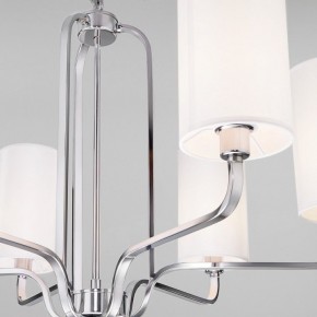 Подвесная люстра Eurosvet Purezza 60128/6 хром в Златоусте - zlatoust.mebel24.online | фото 5