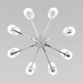 Подвесная люстра Eurosvet Purezza 60128/8 хром в Златоусте - zlatoust.mebel24.online | фото 4