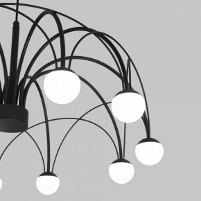 Подвесная люстра Eurosvet Ragno 90034/10 LED черный в Златоусте - zlatoust.mebel24.online | фото 6