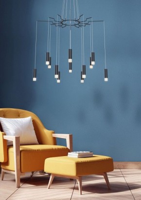 Подвесная люстра Maytoni Davida MOD035PL-12B в Златоусте - zlatoust.mebel24.online | фото 4