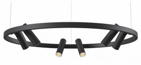 Подвесная люстра Maytoni Halo MOD102PL-L42BK в Златоусте - zlatoust.mebel24.online | фото