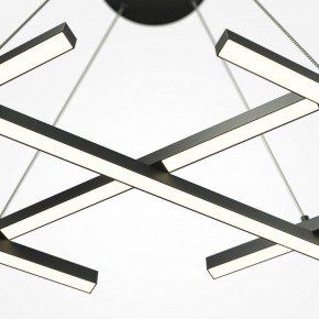 Подвесная люстра Maytoni Halo MOD244PL-L50BK в Златоусте - zlatoust.mebel24.online | фото 3