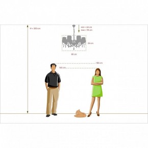 Подвесная люстра MW-Light Эллегия 8 303012708 в Златоусте - zlatoust.mebel24.online | фото 11