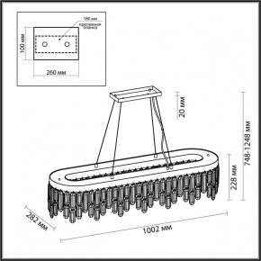 Подвесная люстра Odeon Light Dakisa 4985/12 в Златоусте - zlatoust.mebel24.online | фото 7